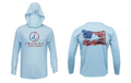 Treway Outdoors Flag Sailfish Hooded Long Sleeve