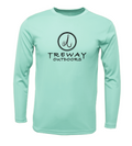 Treway Outdoors Redfish Texas Outline Performance Long Sleeve