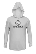 Treway Outdoors Trout Georgia Flag Performance Hooded Long Sleeve