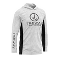 Treway White Cell-Tek Performance Hooded Long Sleeve